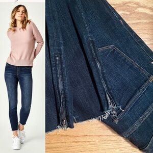 Abercrombie & Fitch Harper Low Rise Ankle Side-Zip Jeans